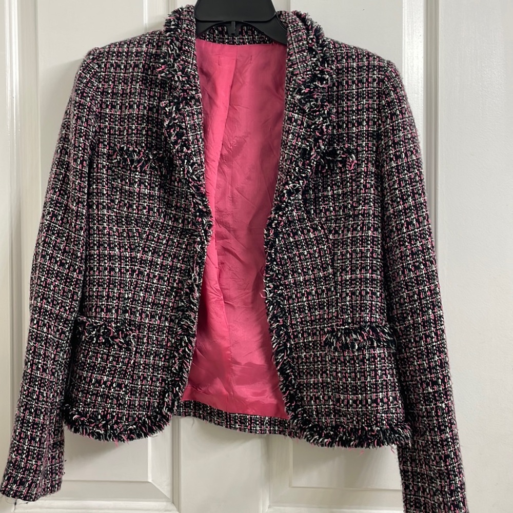 3 for $20 cute pink and black blazer!!